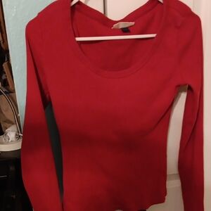 Universal Thread Scarlet Long Sleeve Tee